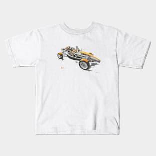 Dodo in his Ariel Atom Kids T-Shirt